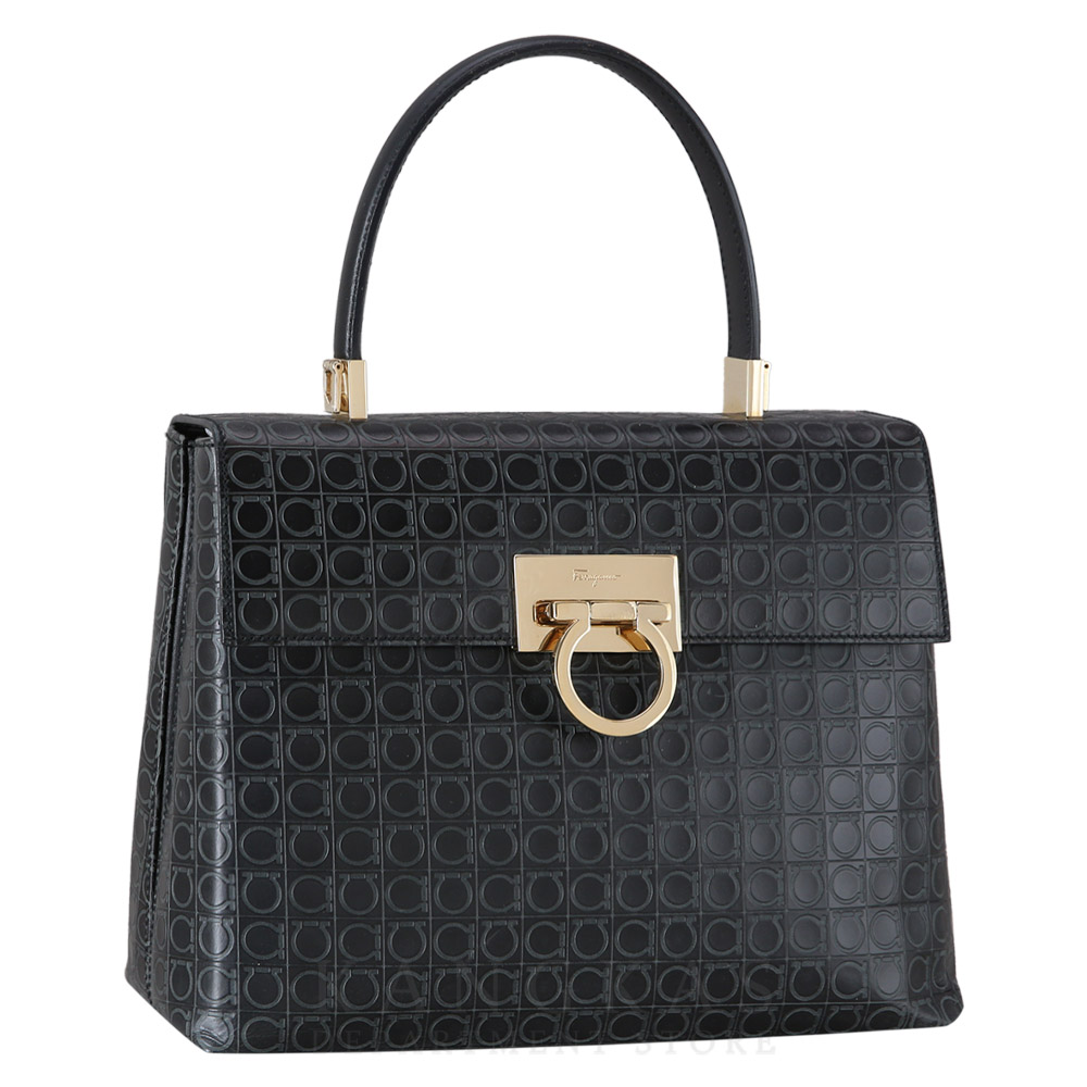 FERRAGAMO(USED)페레가모 간치니 토트겸 숄더백